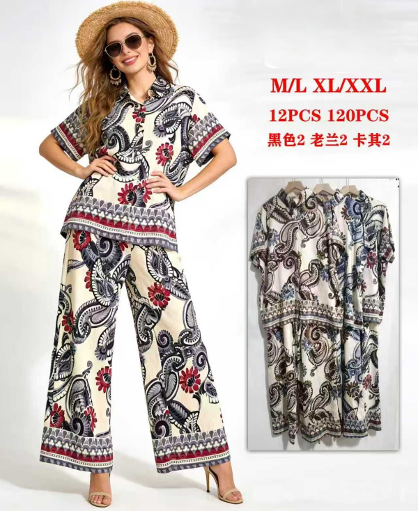 Komplet damskie Roz M/L-XL-2XL, Mix Kolor Paczka 12 szt 1